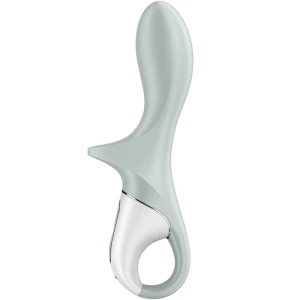 SATISFYER - AIR PUMP BOOTY 3 DMUJACY WIBRATOR ANALNY SZAROZIELONY